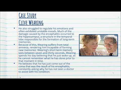 Clive Wearing's Case: Memory and Identity in Psychology