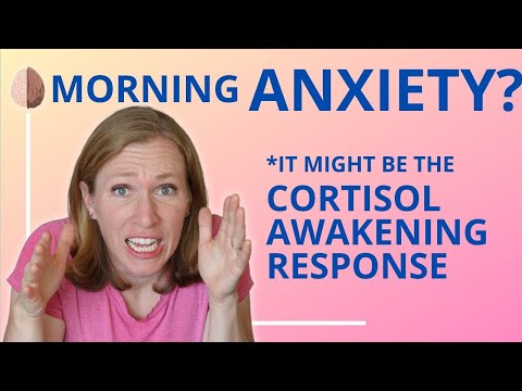 Reducing Morning Anxiety by Lowering Cortisol Levels