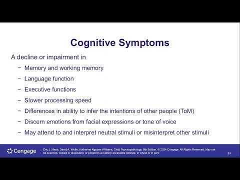 Childhood Onset Schizophrenia: Psychological Perspectives and Insights