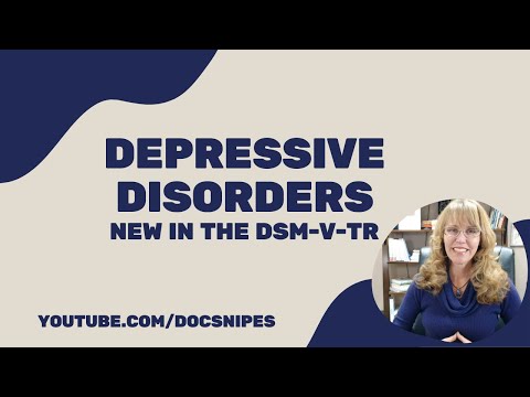 Major Depression in DSM-5: A Psychological Perspective