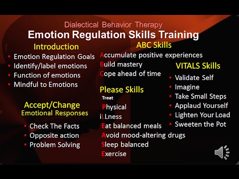 Enhancing Emotional Regulation with Dialectical Behavior Therapy