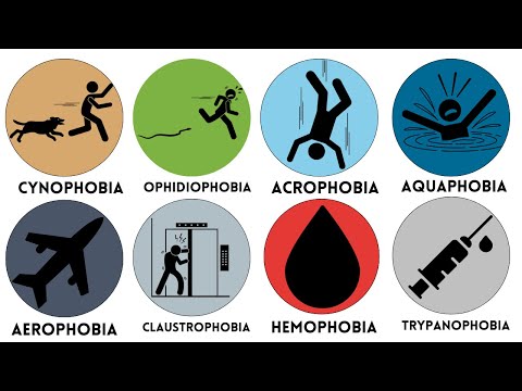 Comprehensive List of Phobia Names in Psychology