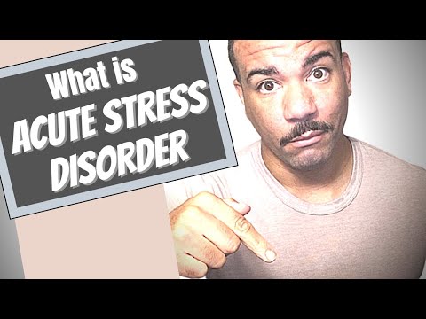Coping with Acute Stress Disorder: A Psychological Perspective